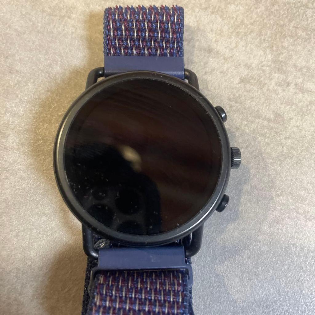 Used SKAGEN Smartwatch Black Navy