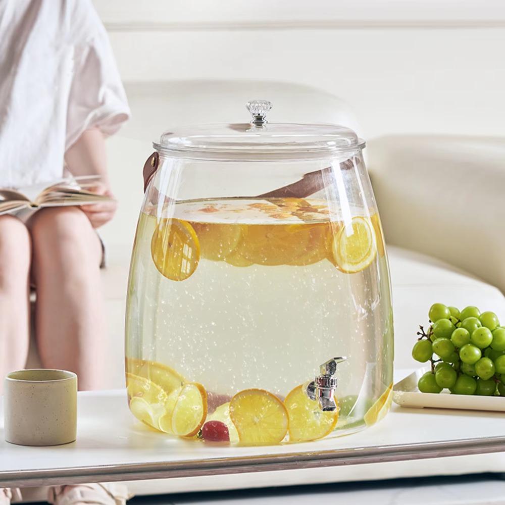 Диспенсер для напитков большой емкости с краном для воды, бытовой диспенсер для холодных напитков, вечеринки