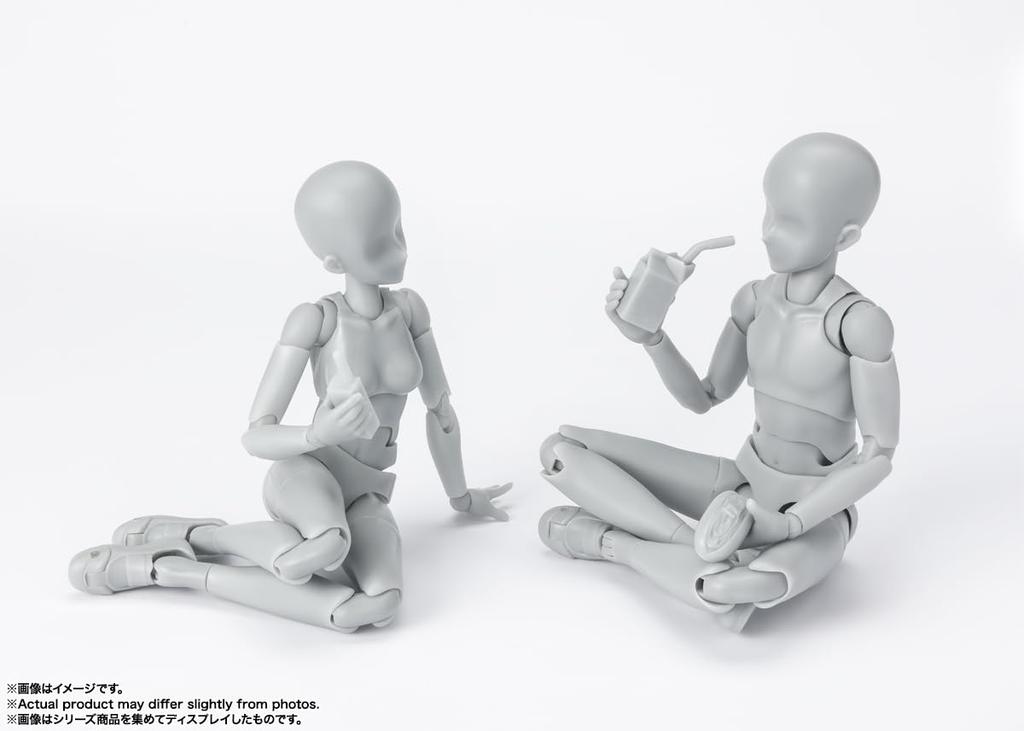 TAMASHII NATIONS Edition DX SET цветная подвижная фигурка 135 мм SHFiguarts Body-kun -School Life- (Серая версия.) приблизительно. ПВХ и АБС