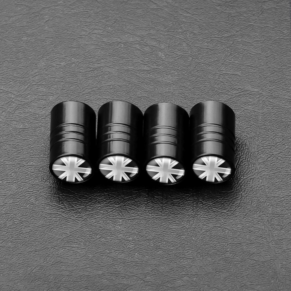 Car Wheel Tire Valve Cap UK England Britain Flag Tyre Valve Stem Cover for Jaguar Land Rover Bentley Martin Rolls Royce MG Aston FG6