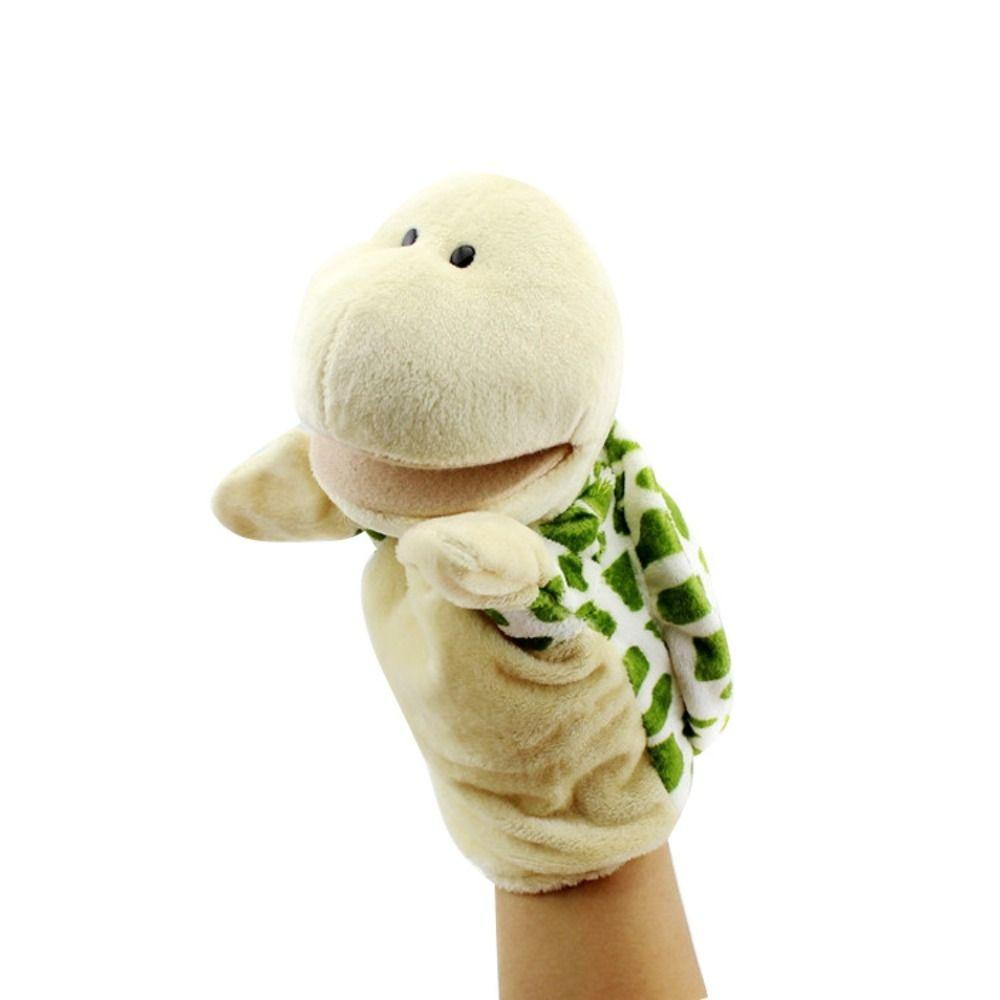 Cartoon Plushed Doll Soft Anime Doll Universal Hand Finger Puppet Narrate