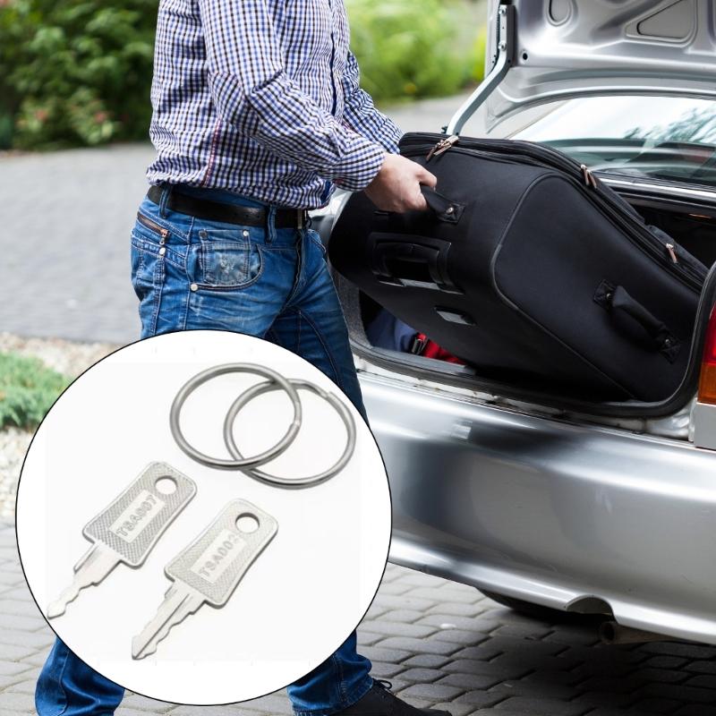 Luggage Lock Universals Key Metal Suitcase Keys Replacement Multifunction 007 002 Luggage Key Luggage Accessories
