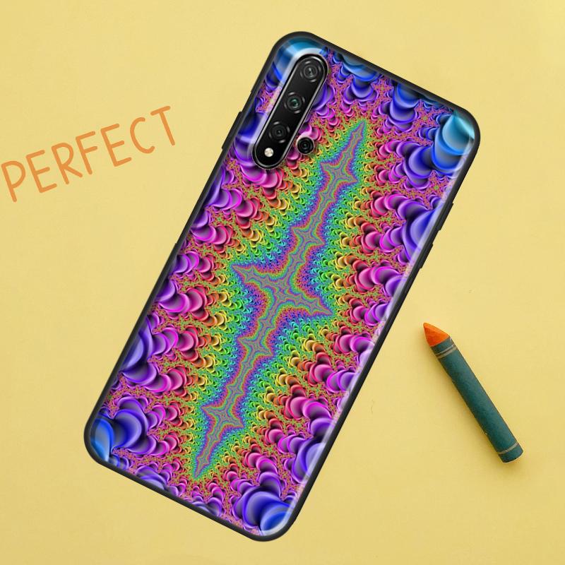 Vintage Ornament Case For Huawei Nova Y90 Y70 Y61 Y60 9 10 SE Nova 5T 11i 8i 7i 3i P20 P40 P30 Lite P60 Pro