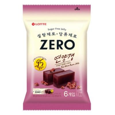 [Lotte Zero] Ёнъянган Красная фасоль Желе без сахара