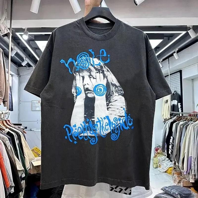 Hole Pretty On The Inside Albums Black Short Sleeve Unisex Tshirt Reprint S-5XL Unisex T-Shirt