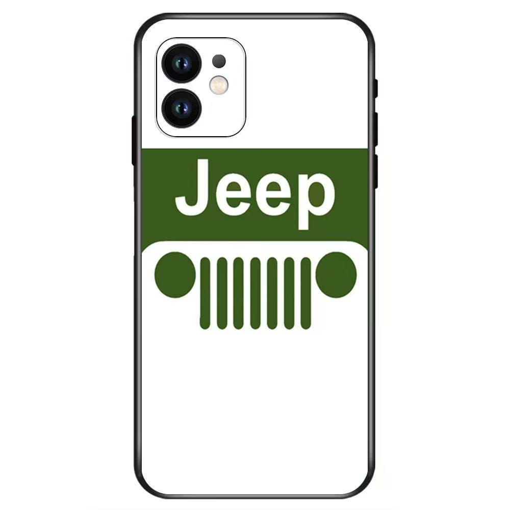 Soft TPU Phone Case For jEEP For iPhone 16 15 14 13 12 Pro Official Apple Cover for iPhone 16 Plus 12 13 14 15 16 17 Pro Max AMR1