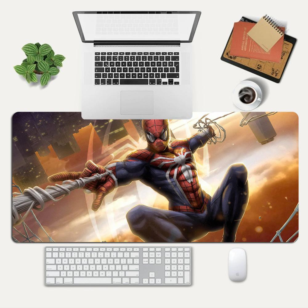 Cool-S-Spidermanes Mousepad Large XXL Thickened Mouse Pad Oversized Gaming Keyboard Notebook Table Mat