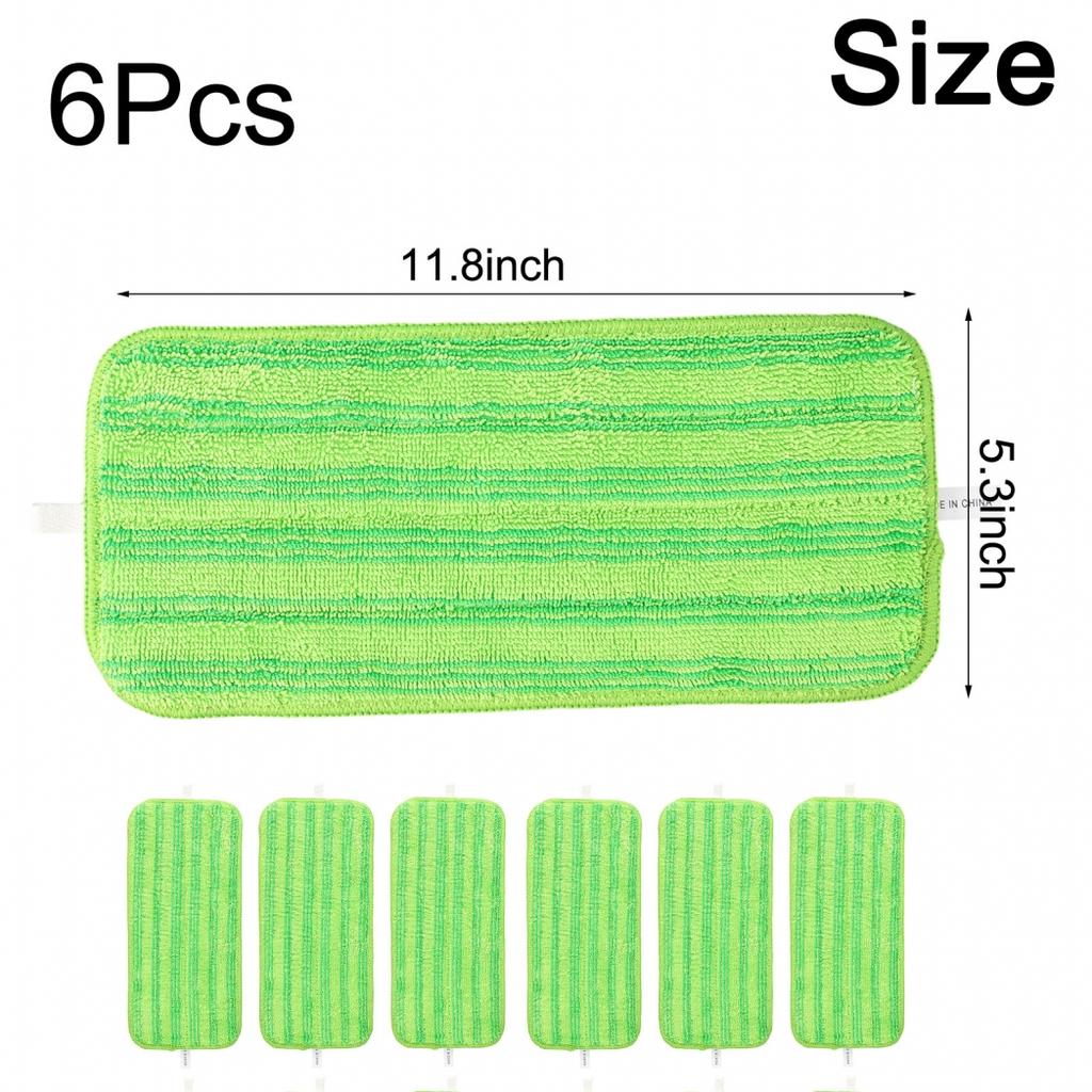 Многоразовые подушечки для швабры Swiffer Wet Jet Mop, упаковка 3/6 подушечек для влажной уборки, моющаяся микрофибра