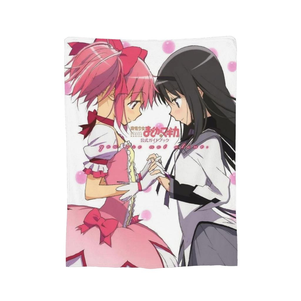 Кюбей Puella Magi Madoka Magica Милый Коралловый флис Плюшевый Плед Аниме Одеяло для кровати Спальни Ультрамягкое Покрывало,