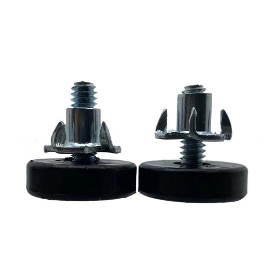 24 шт., выравниватели мебельных ножек, нержавеющие, устойчивые к коррозии, простая установка, набор скользящих выравнивающих ножек для мебели