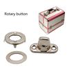 5 комплектов застежек-кнопок с гальваническим покрытием, устойчивых к коррозии, из цинкового сплава, износостойких застежек-кнопок для транспортировки