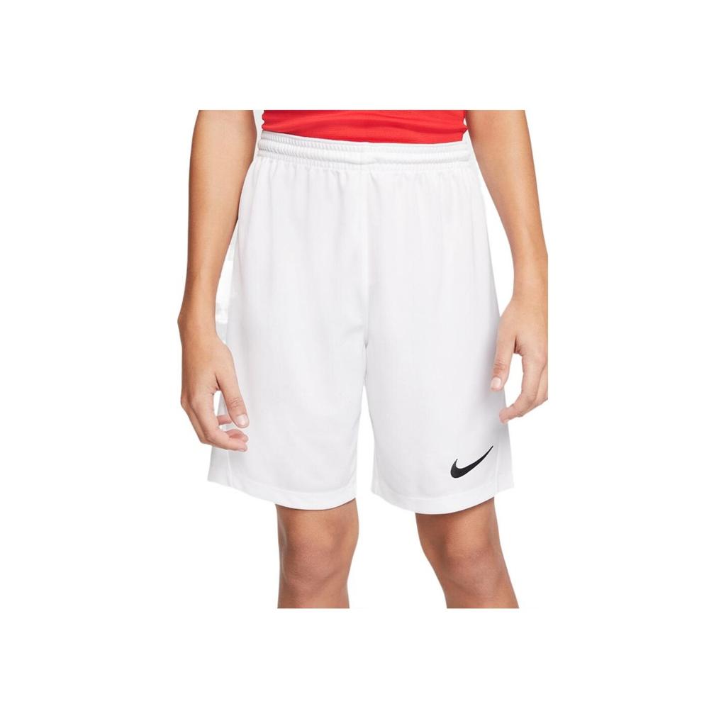 Nike Детские однотонные повседневные шорты с маленьким логотипом, детские плавки белого цвета BV6865-100