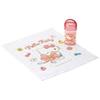 Antibacterial Wet Towel Set with Case Wet Towel 32 X 30.5 Cm Made In Japan Sanrio Hello Kitty Big Ribbon Girl OA5AG