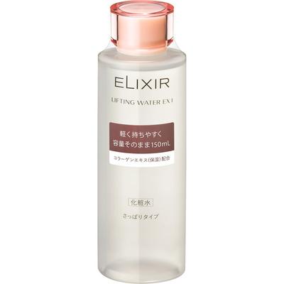 Эликсир ELIXIR Lifting Water EX I 150 мл Лосьон После очищения лица нанесите на ладонь или салфетку количество средства размером с монету в 500 иен.