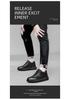 Invisible Height Boost Men's 8cm Breathable Thick Sole Running Casual Dad Shoes, Sports Board Shoes, White.