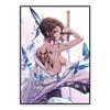 Demon Slayer аниме постер Kochou Shinobu холст картина детская комната настенное художественное украшение фрески для современного домашнего декора подарки