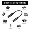Профессиональные 3-контактные XLR-штекерные и 5-контактные DMX-гнездовые кабели-адаптеры для сценического освещения и звука