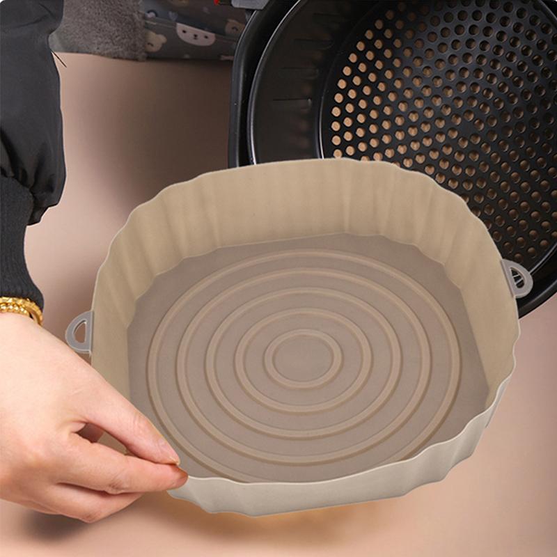 23 см аэрофритюрницы, противень для выпечки, корзина для жареной курицы, коврик для фритюрницы, силиконовый горшок, сменная сковорода для гриля, аксессуары