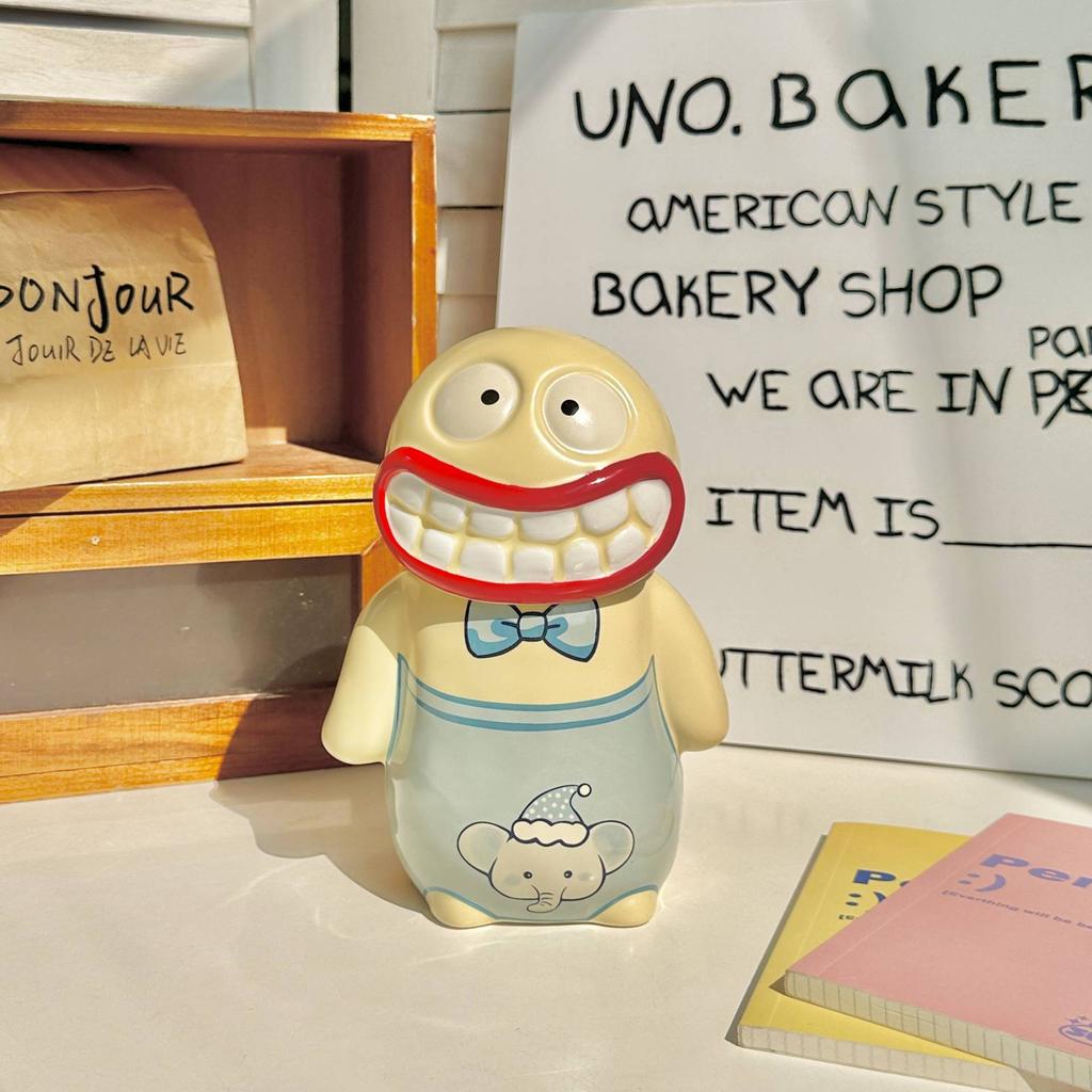 Cute Ugly Cute Big Mouth Mud Monster Mug Creative Funny Ceramic Cup Pair of Cups Gift Box Set Birthday Gift