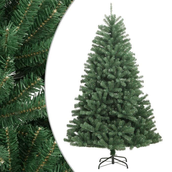 VidaXL Hinged Artificial Christmas Tree with Green Stand 180 Cm 356767