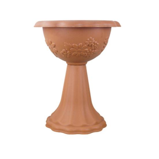 With Drainage Holes Goblet-shaped Ring Resin 23 Cm 1 Pc