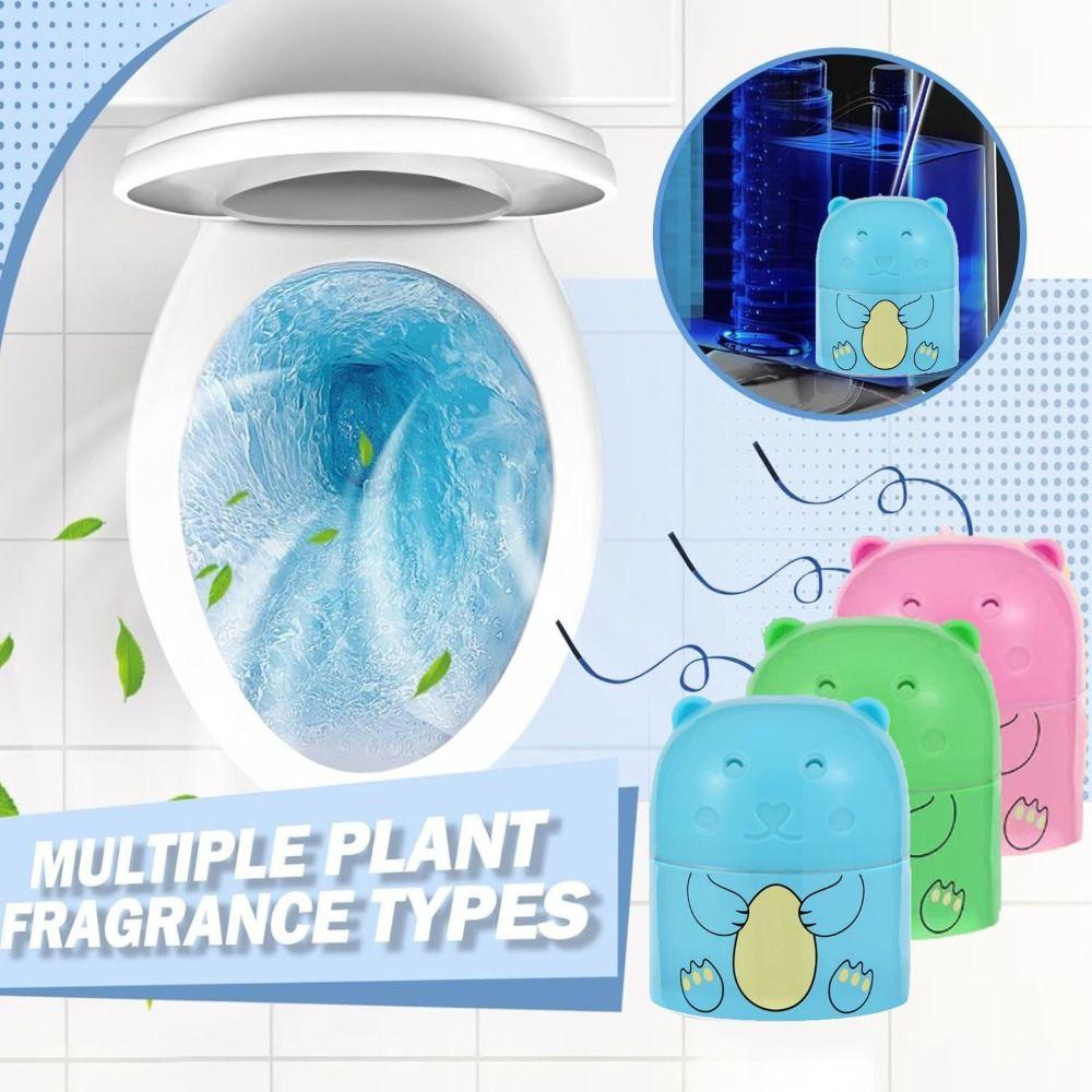 Блестящий Чистый Очиститель для Унитаза Предмет Домашнего Обихода Мягкие Ингредиенты Океанский Дезодорирующий Очиститель Бачка Унитаза