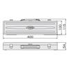 [Tone] Socket Wrench Set 760M (17-Piece, 1/2 inch Drive) Silver