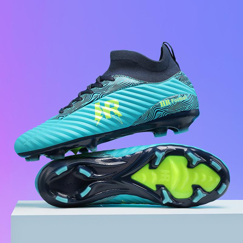 Youth Sports Football Shoes Men'S And Women'S High-Top Hr Football Shoes Match Football Shoes Men'S Training Shoes