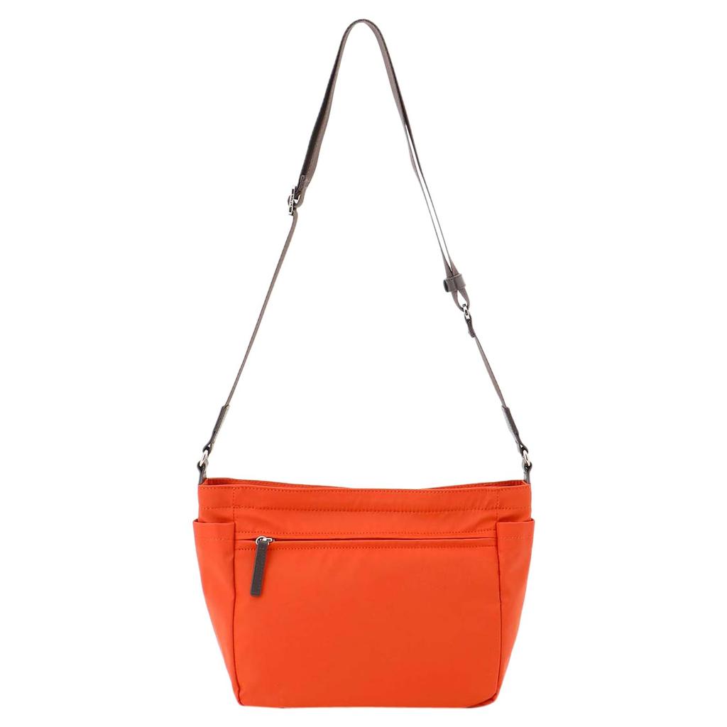 Наплечная сумка с двойным клапаном, дорожная наплечная сумка для женщин 2004102, светло-серая [Isaac] (12)