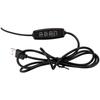 Led Plant Growth Lamp 20 Diodes Timer 9W Home Plant Cultivation With Mains Adapter