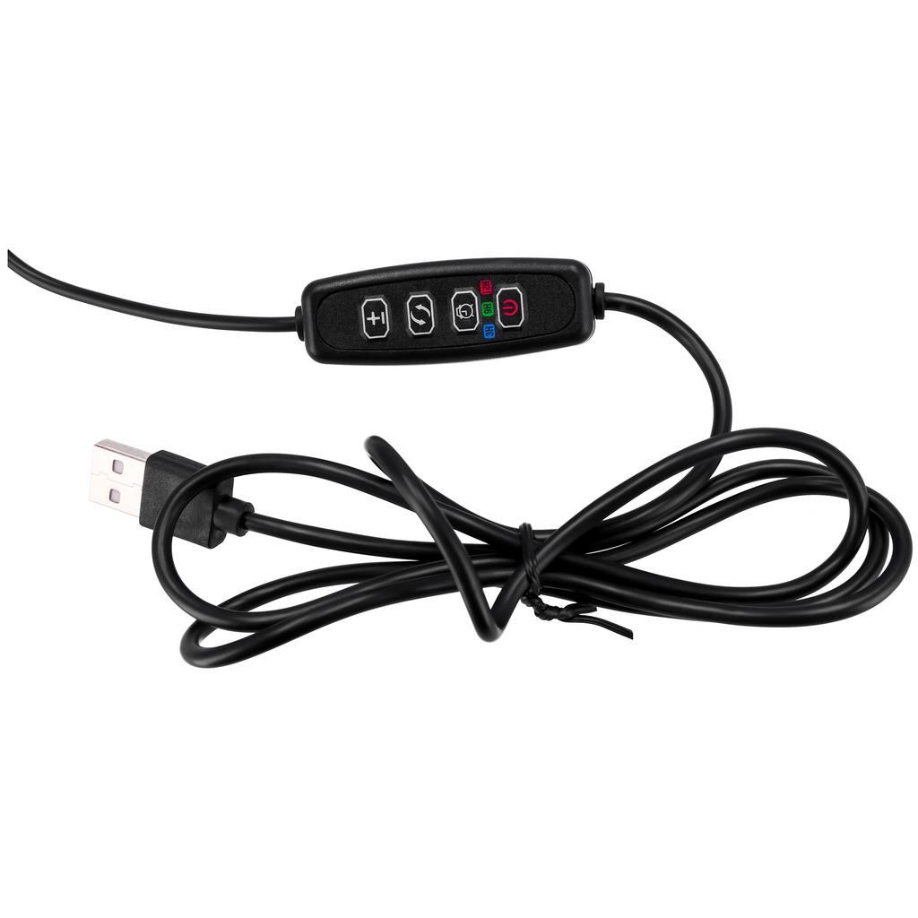 Led Plant Growth Lamp 20 Diodes Timer 9W Home Plant Cultivation With Mains Adapter