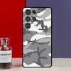 Camouflage Pattern Funda Case For Samsung Galaxy S25 Ultra S9 S10 S20 FE S21 S22 S23 Plus S24 Ultra Phone Cover