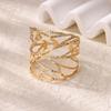 Браслет из нержавеющей стали для женщин и мужчин Эстетичный Цветок Лист Жесткий браслет Открывающийся Золотой Цвет Геометрические браслеты Браслеты Женские Украшения