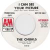7inch Record CHURLS - I Can See Your Picture 1121PROMO A&M Records 1970 US Rock Used