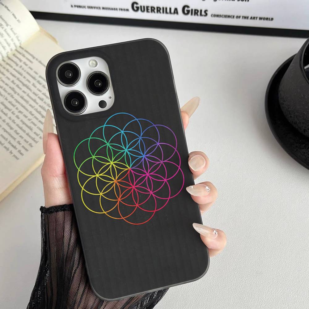 Чехол для телефона Coldplay Band Moon Music для iPhone 17 16 15 14 Plus 11 12 13 Pro Max Ударопрочная защита Мягкая задняя крышка