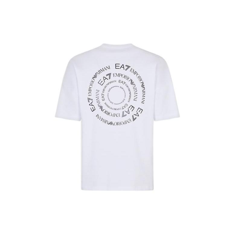 EMPORIO ARMANI EA7 SS23 T Shirt Men's White 3RPT12-PJLBZ-0100