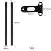 Aluminum Alloy European Style Fishing Alarm Aid Gear Rod Windproof  Clip  Anti Falling Fixed Clip Fishing Tackle Accessories