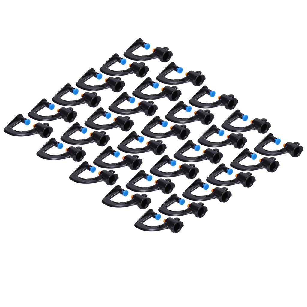 30Pcs G Type Refractive Nozzle Irrigation Misting Sprinkler Head for Garden Greenhouse
