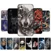 For POCO M4 Pro 4G Case For Xiaomi POCO M4 Pro 4G Cover POCO M4Pro 4G Black Tpu Case Lion Wolf Tiger Dragon