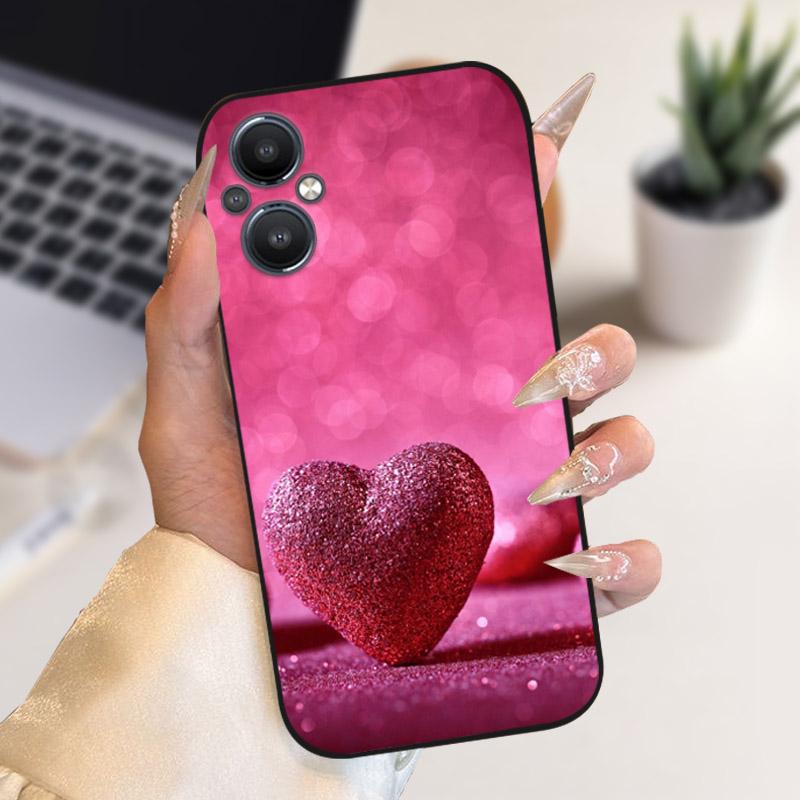For Oppo Reno 7 8 Lite Reno7 Z 5G Case F21 Pro 5G CPH2341 Stylish Painted Cover Soft Silicone TPU Phone Cases For Oppo A96 5G