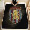 Aston Villa Flannel Blanket, High quality Comfortable for All Seasons, Home Decor, Warmth and Comfort