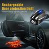 Avtomobil eshigi LED logotip projektor chiroqlari qayta zaryadlanuvchi simsiz qadamga xush kelibsiz chiroqlari