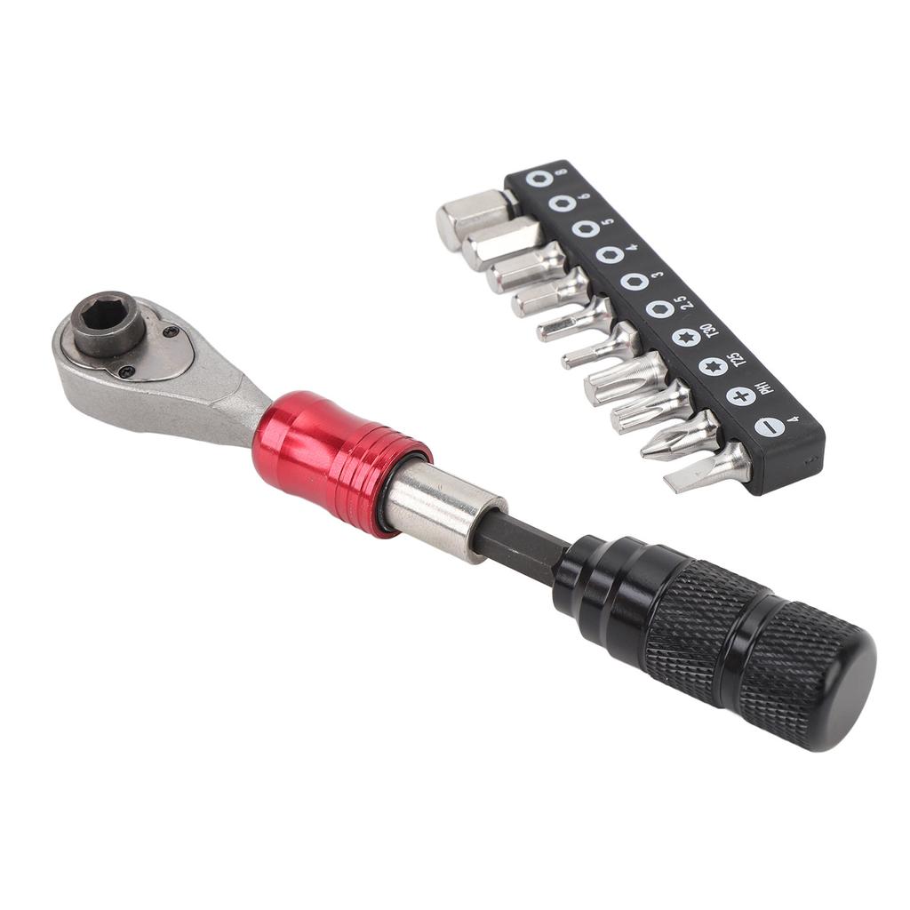 Ratchet Socket Wrench Set 1 4in Aluminium Alloy Maintenance Repair Tool Equipment