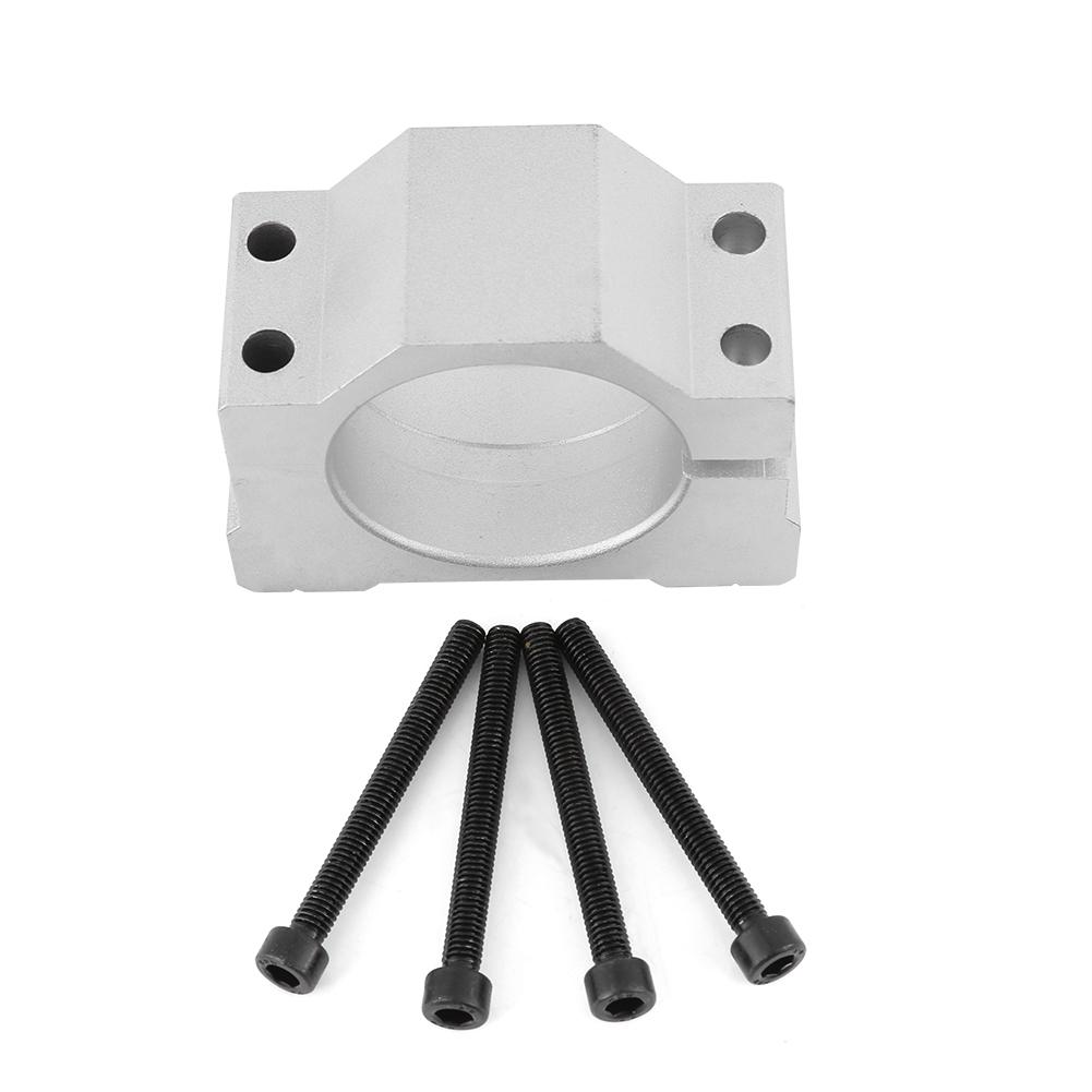 Зажим для крепления шпиндельного двигателя из литого алюминия для гравировального станка с ЧПУ (52мм)