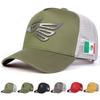 Unisex Mexican Eagle Label Baseball Net Caps Outdoor Adjustable Spring and Summer Casual Sunscreen Hat