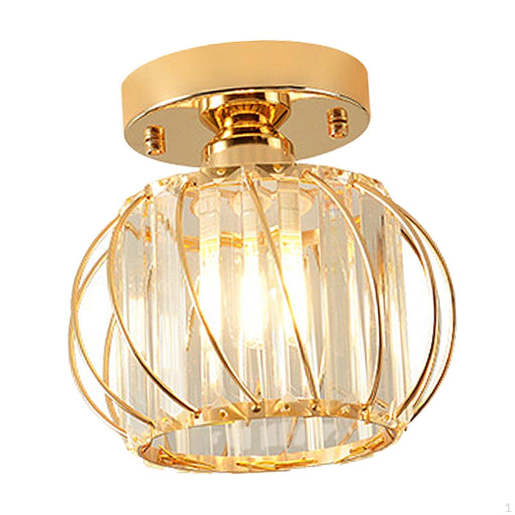 Хрустальный Потолочный Светильник E26 Люстра Балкон Спальня Прихожая Комната