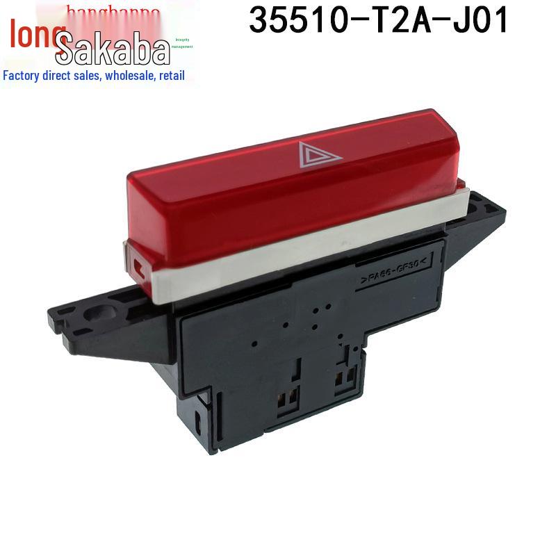 35510-T2A-J01 Выключатель аварийной сигнализации для Honda Accord 2014-2018 годов выпуска