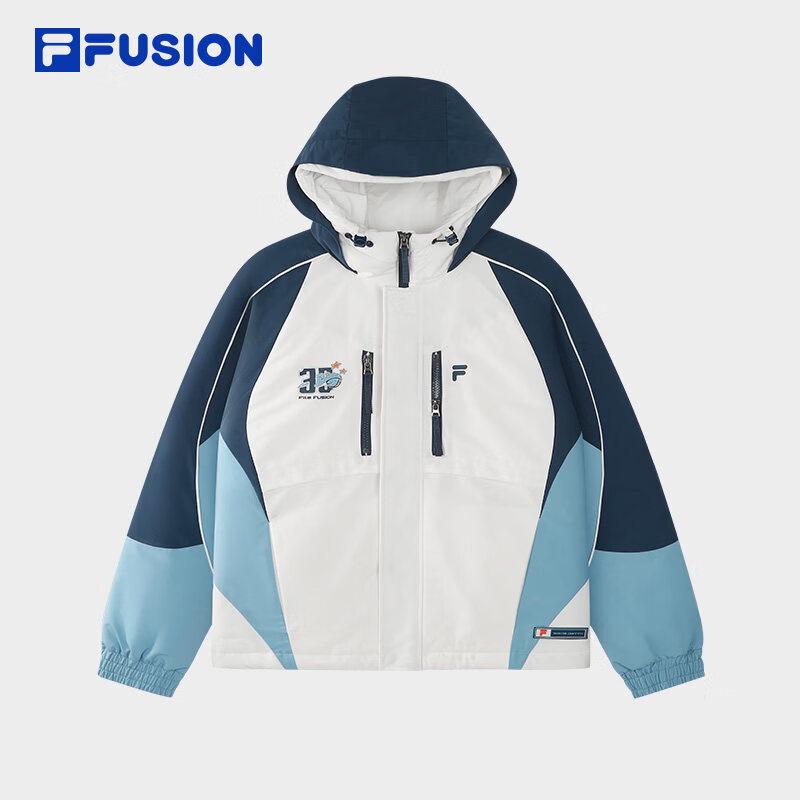 Fila FUSION Женская утепленная куртка с капюшоном и цветовыми блоками
