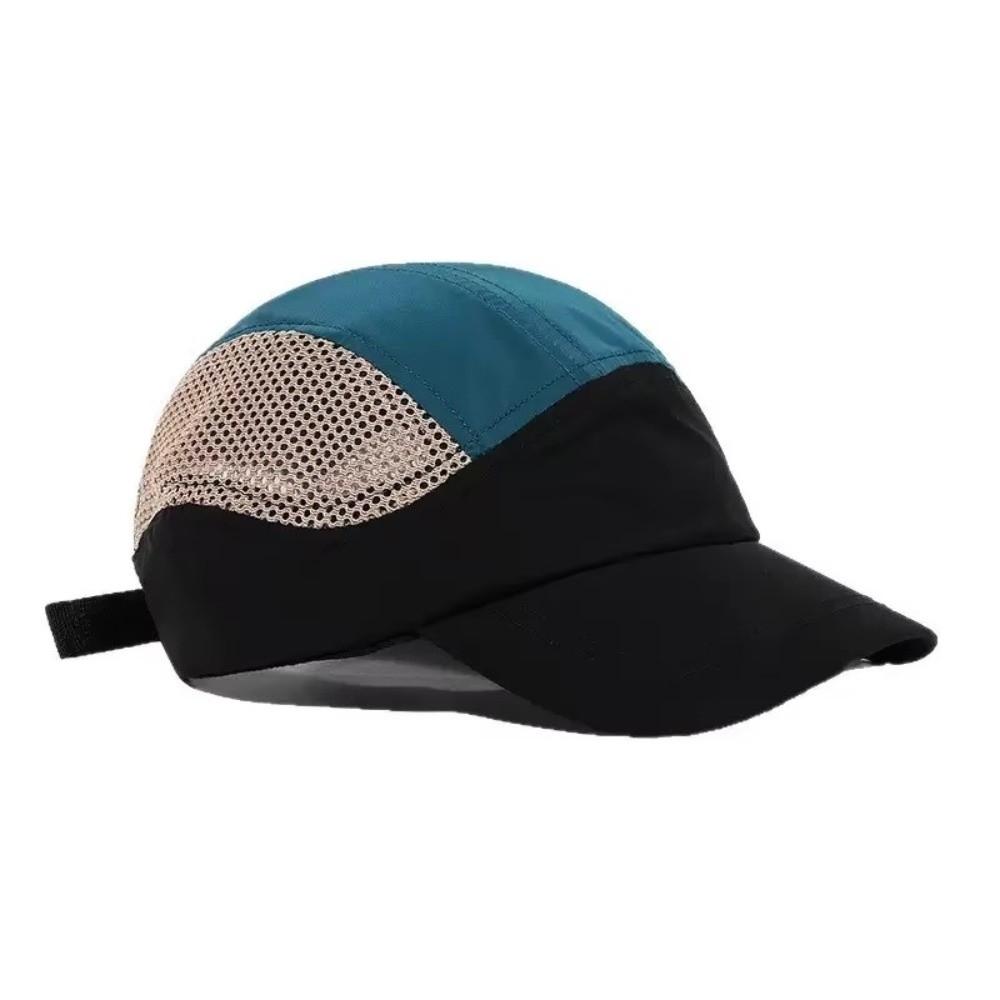 Quick-Dry Baseball Cap Breathable Mesh Short Brim Cap Retro Sun Visor Hat Outdoor Use