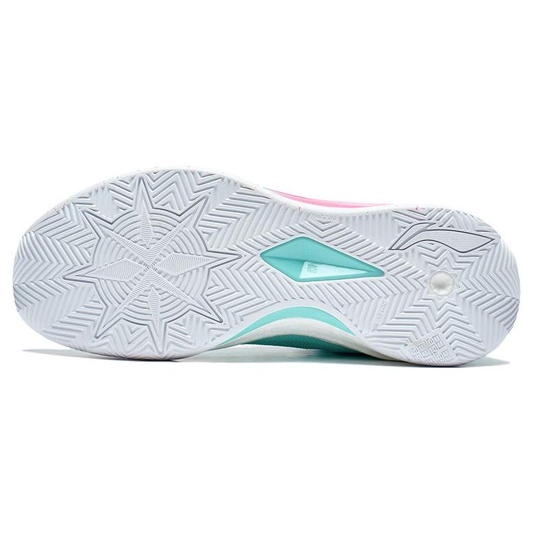 Баскетбольные кроссовки LiNing Blade 3 V2 Lollipop легкие, высокопрочные, нескользящие, износостойкие, низкие, унисекс, синие ABAT057-6